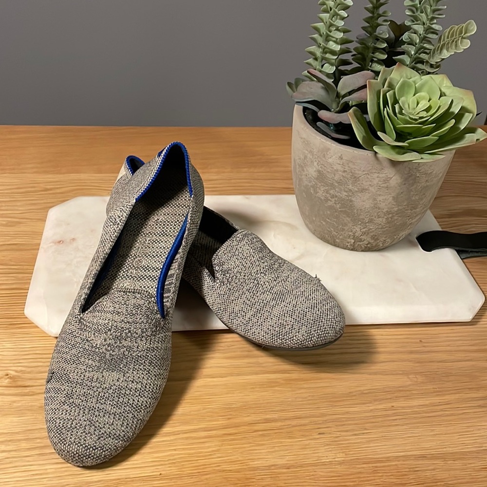 RARE LIMITED EDITION Rothy’s The Loafer size 10 Grey